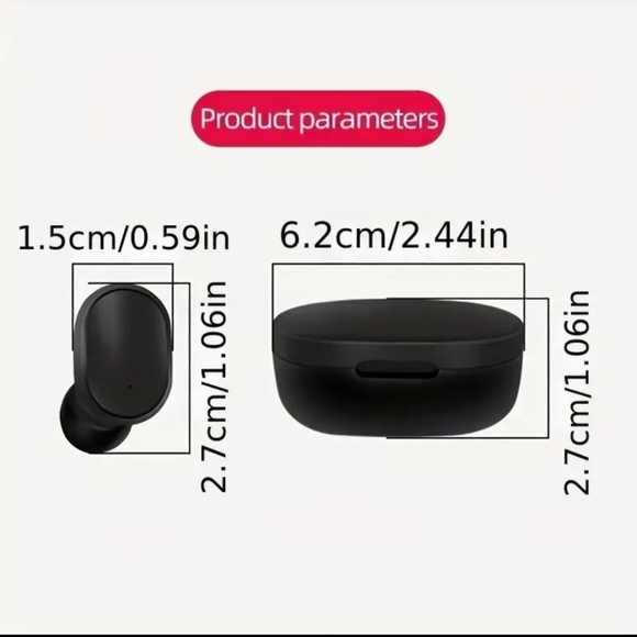 TWS Wireless Earphones with BT5.0, HIFI Sound, IPX5 Waterproof and more - Picture 3 of 6
